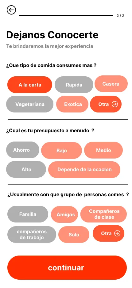 TipFood - Pantalla 6